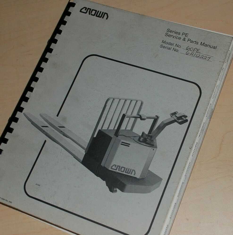 pallet jack parts diagram