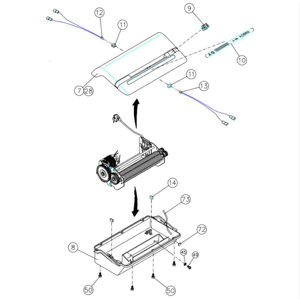 paper shredder parts diagram