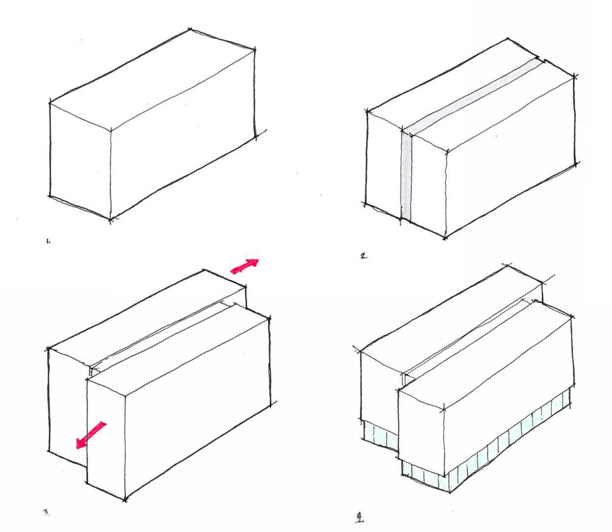 parti diagram architecture