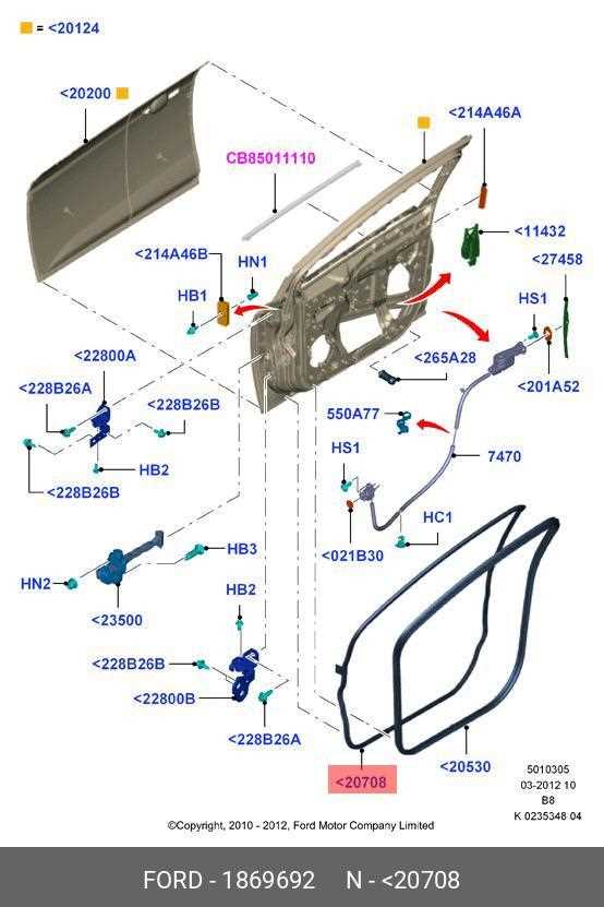 parts catalogue ford focus body parts diagram