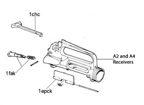 parts diagram for ar 15