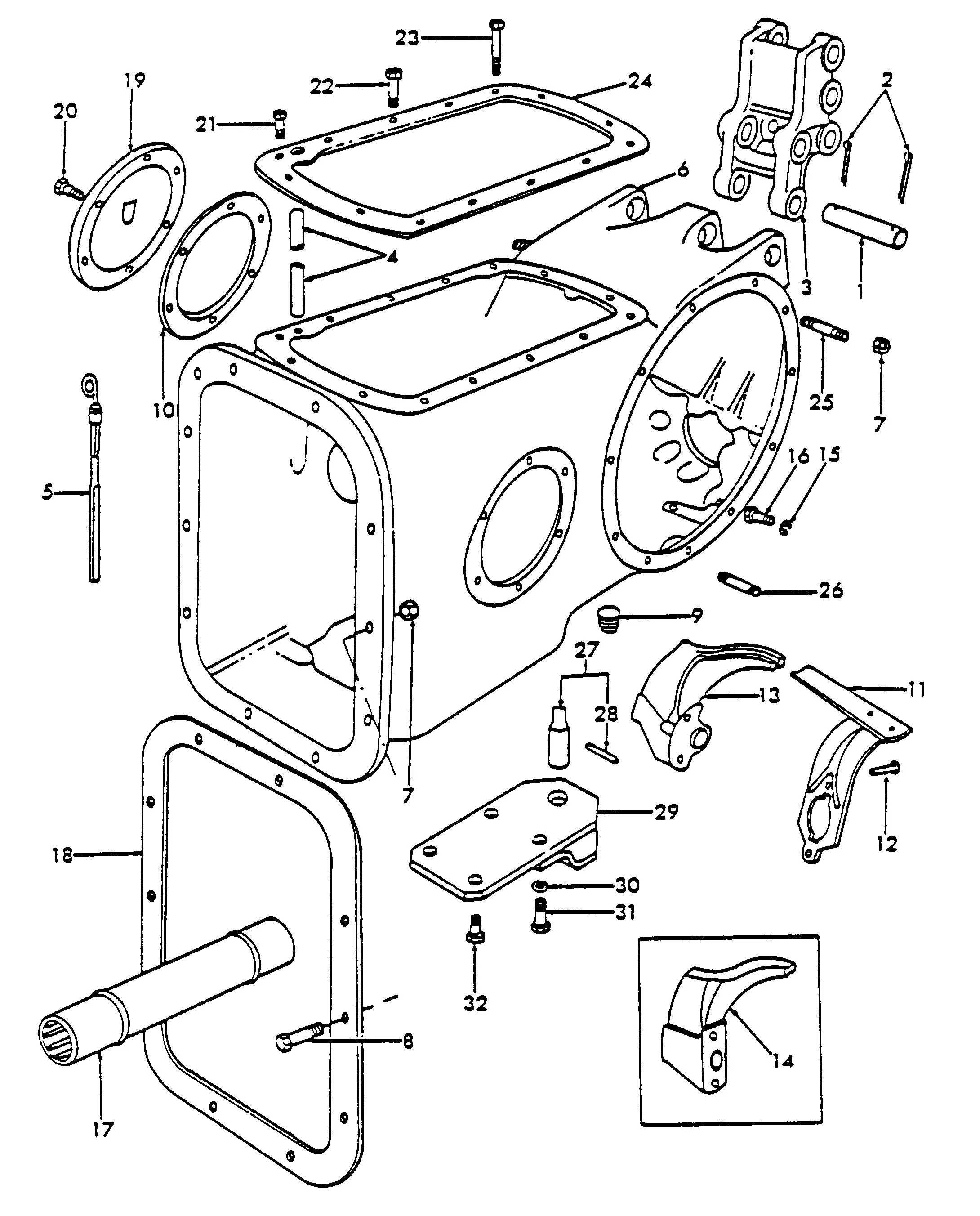 parts diagram ford 8n