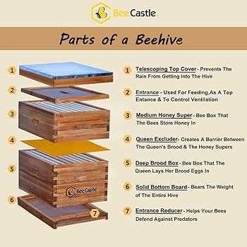 parts of a beehive diagram