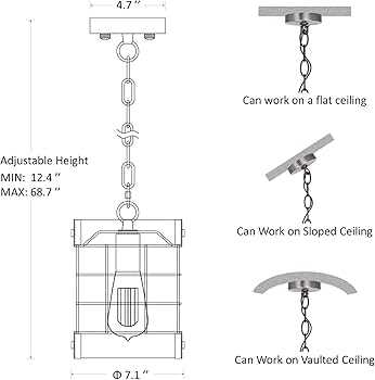 parts of a light fixture diagram