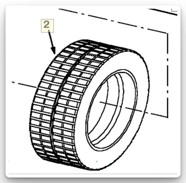 parts of a tire diagram