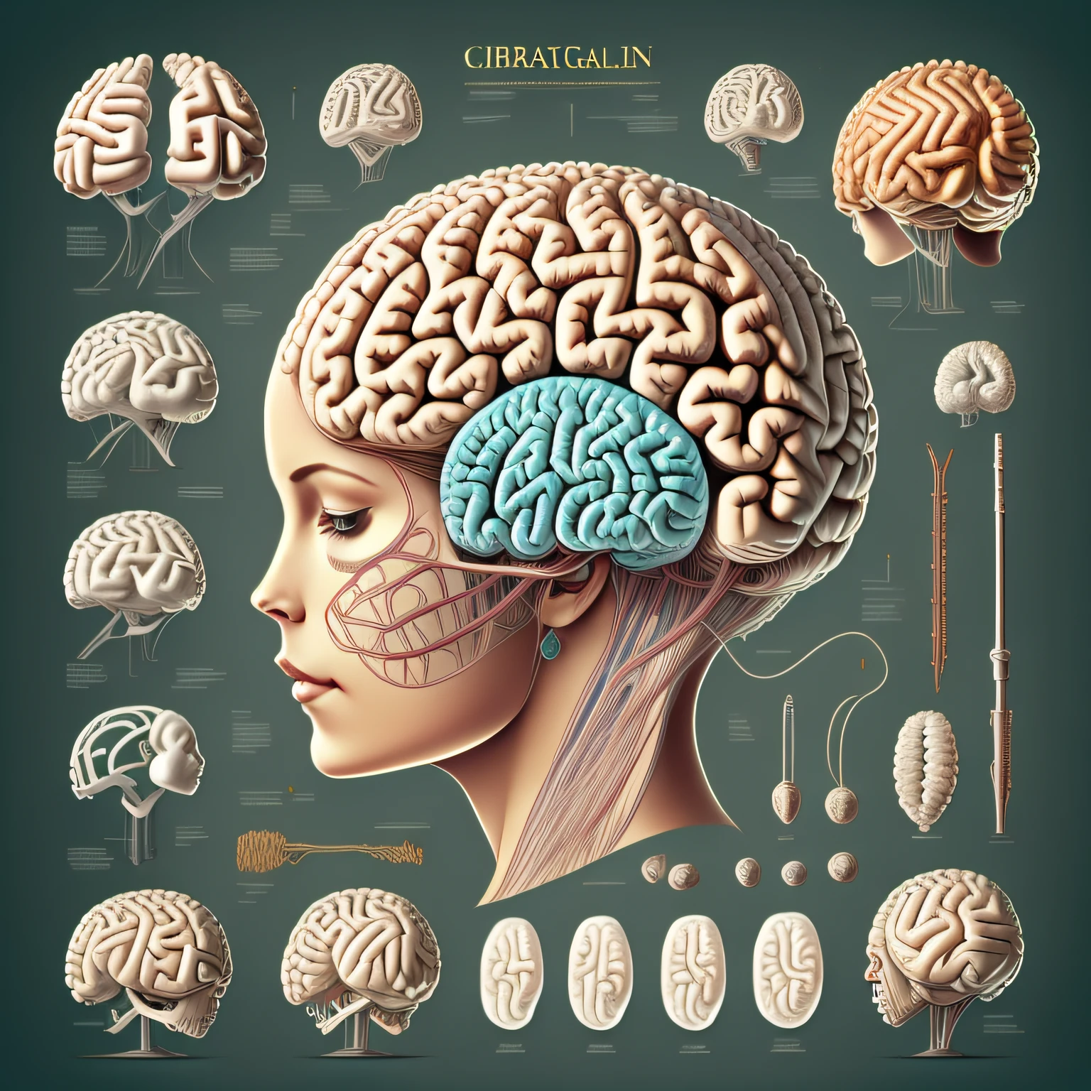 parts of the brain and functions diagram