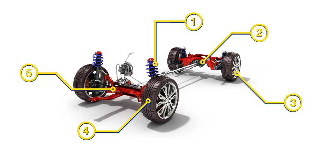 parts underneath a car diagram