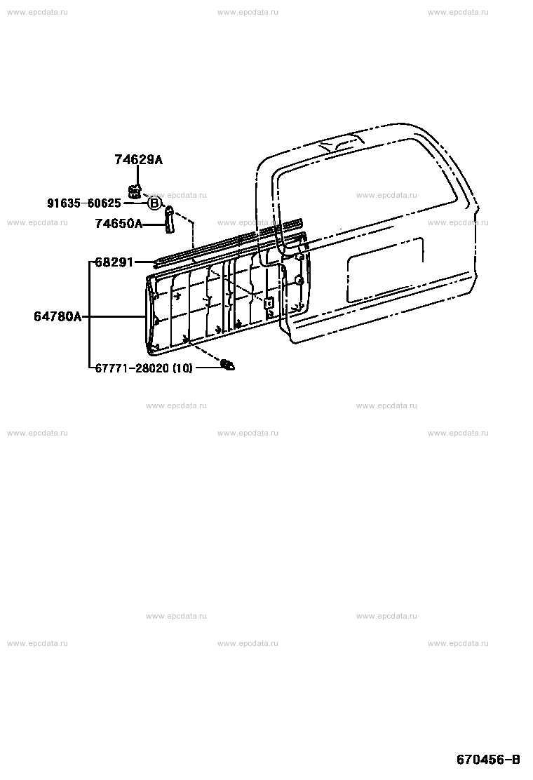 3rd gen 4runner parts diagram