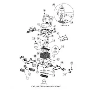 pentair prowler 920 parts diagram