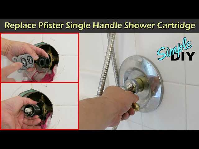 pfister shower faucet parts diagram