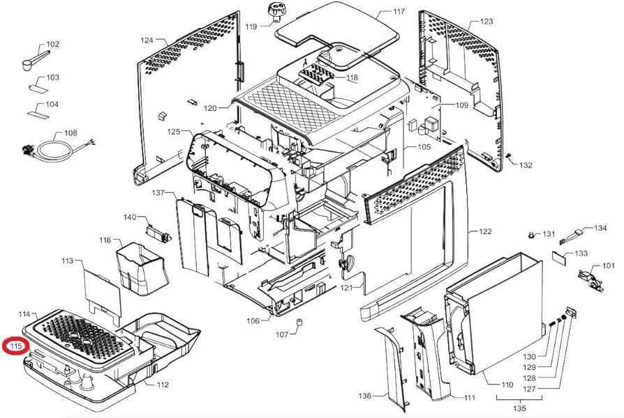 philips lattego parts diagram