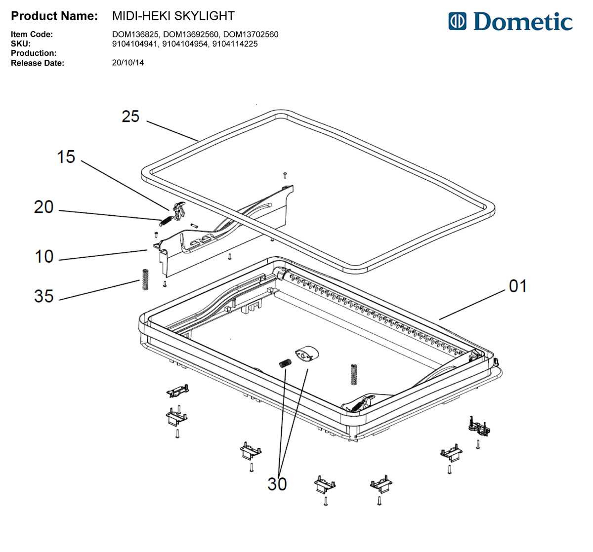 picture frame parts diagram