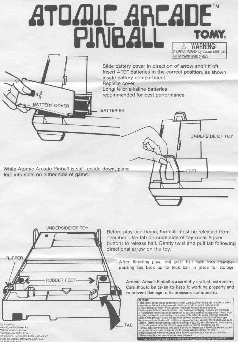 pinball parts diagram