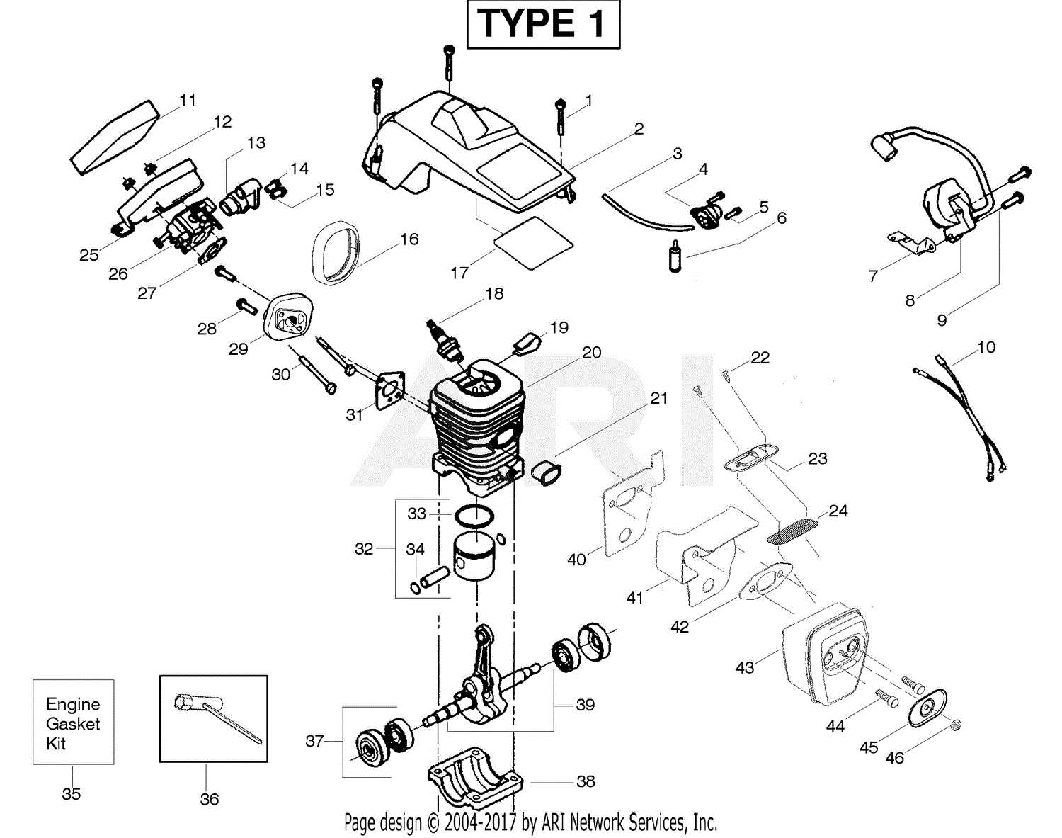 pioneer farmsaw parts diagram