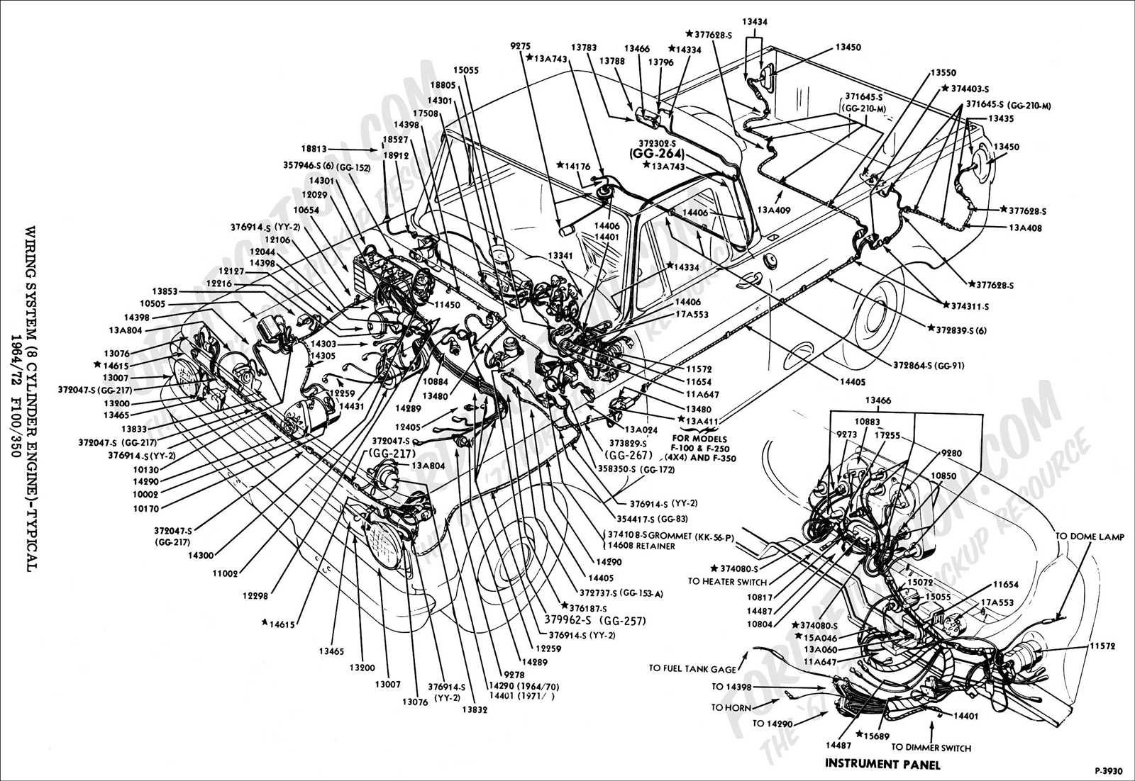 ford f 150 body parts diagram