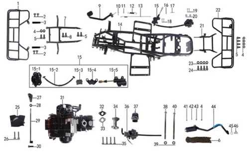 taotao bull 200 parts diagram