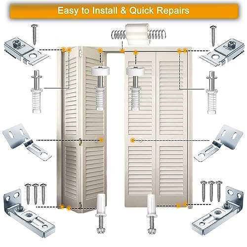 bifold door parts diagram