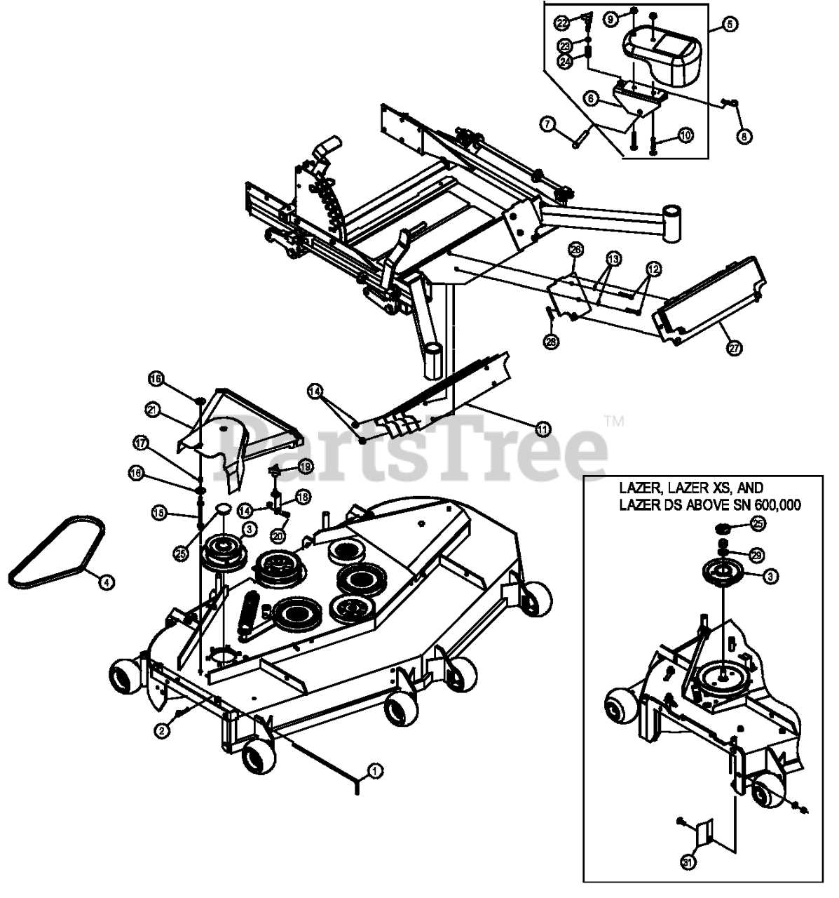 exmark ultra vac parts diagram