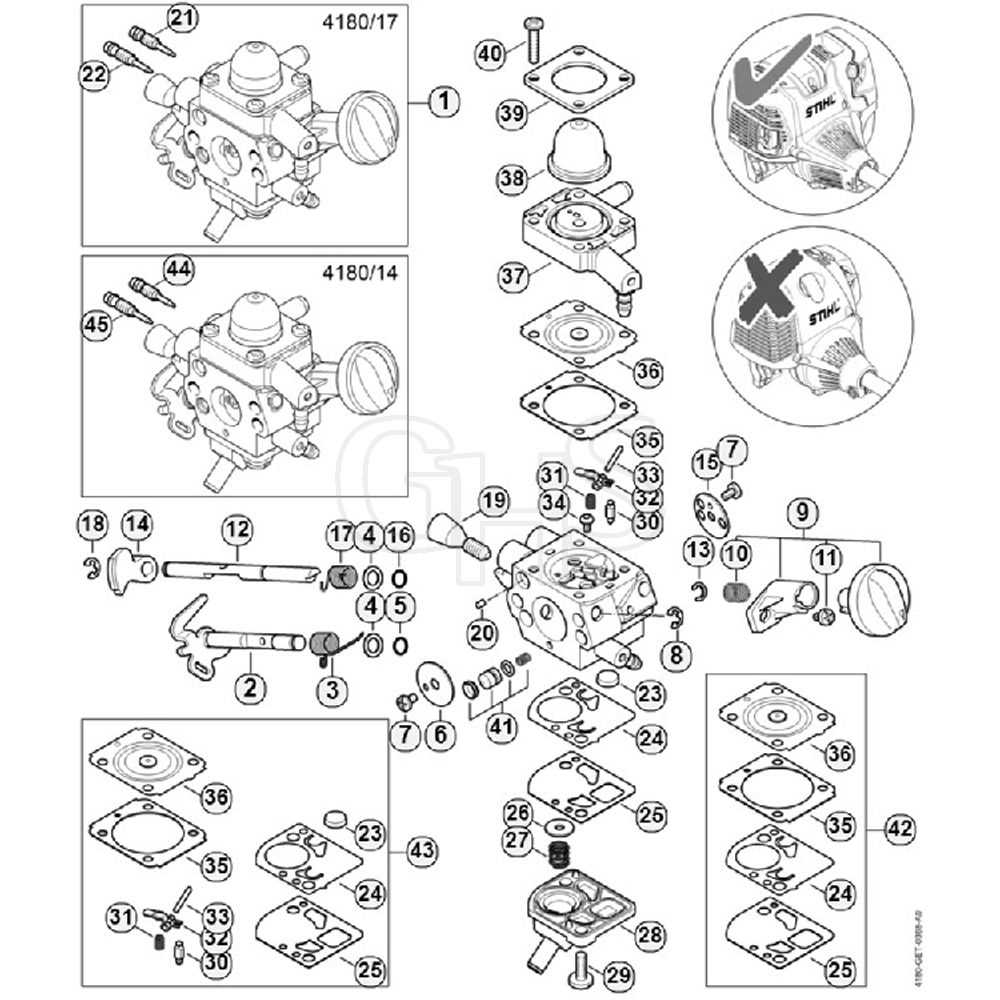 stihl fs56rc parts diagram