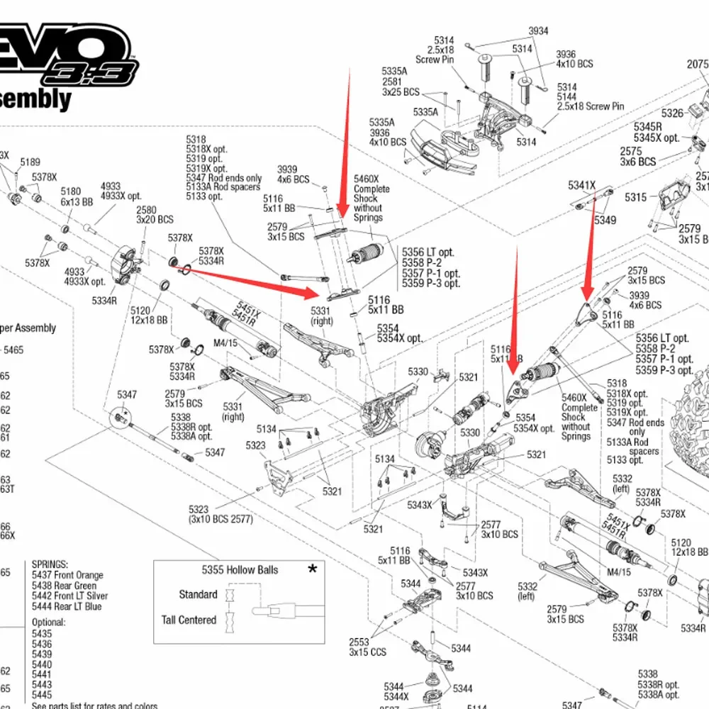 traxxas 3.3 parts diagram