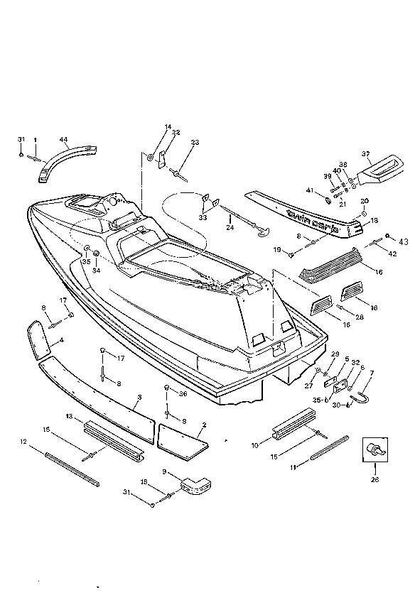 polaris jet ski parts diagram