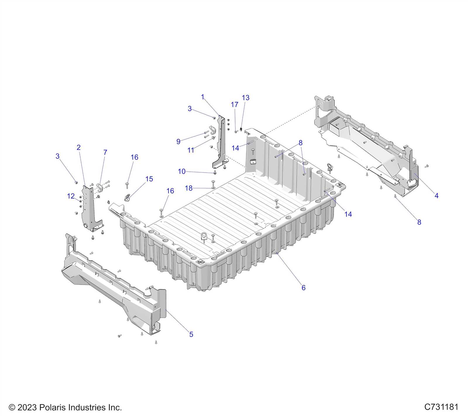 polaris ranger parts diagram