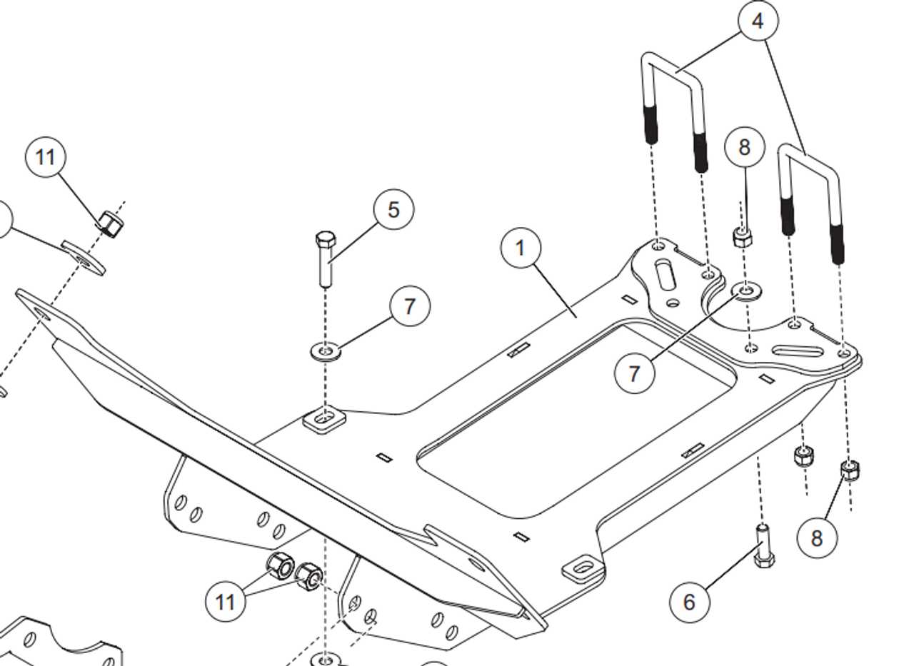 polaris snow plow parts diagram