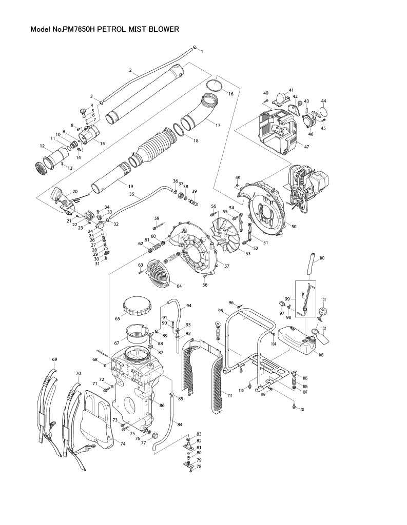 powersmart db7651 24 parts diagram