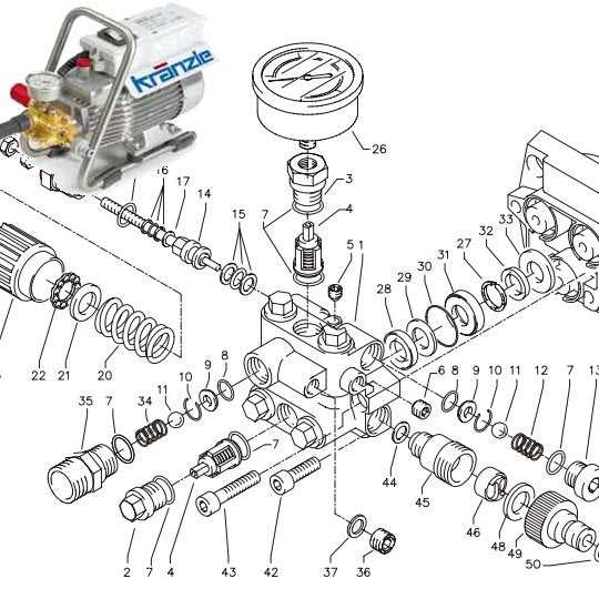 pressure washer pump parts diagram