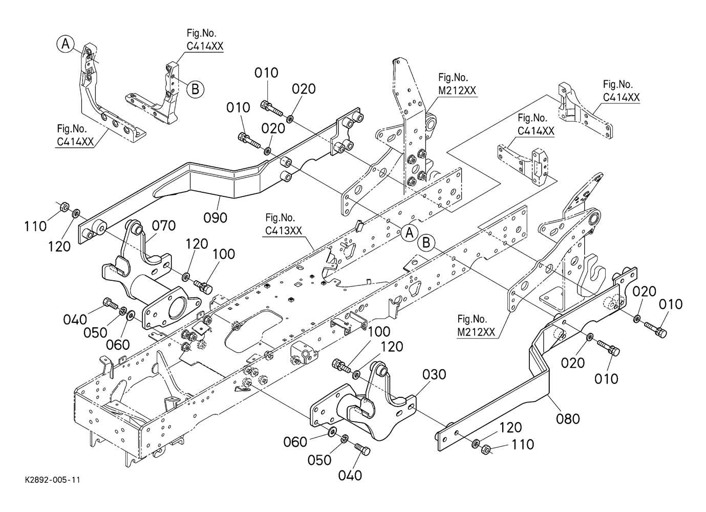 kubota bx parts diagram