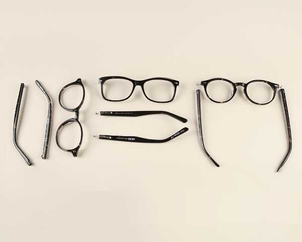 eye glasses parts diagram