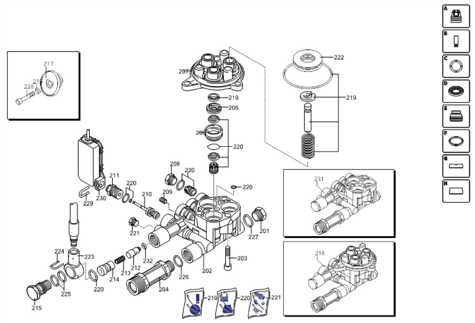 pump karcher pressure washer parts diagram