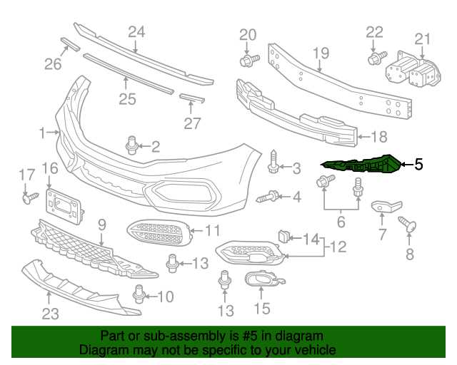 honda civic front end parts diagram