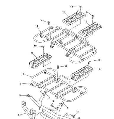 2007 yamaha grizzly 700 parts diagram