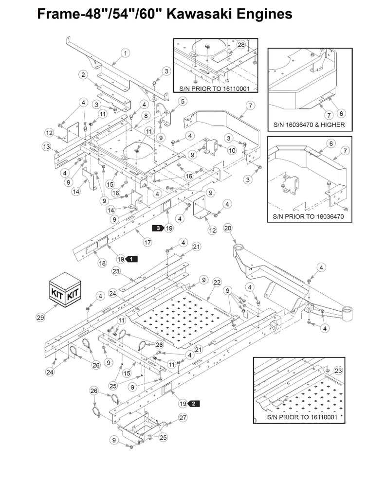 john deere x300 deck parts diagram