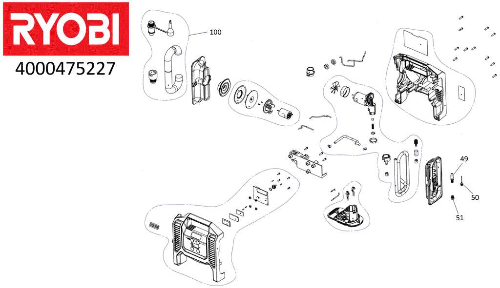 ryobi chainsaw parts diagram