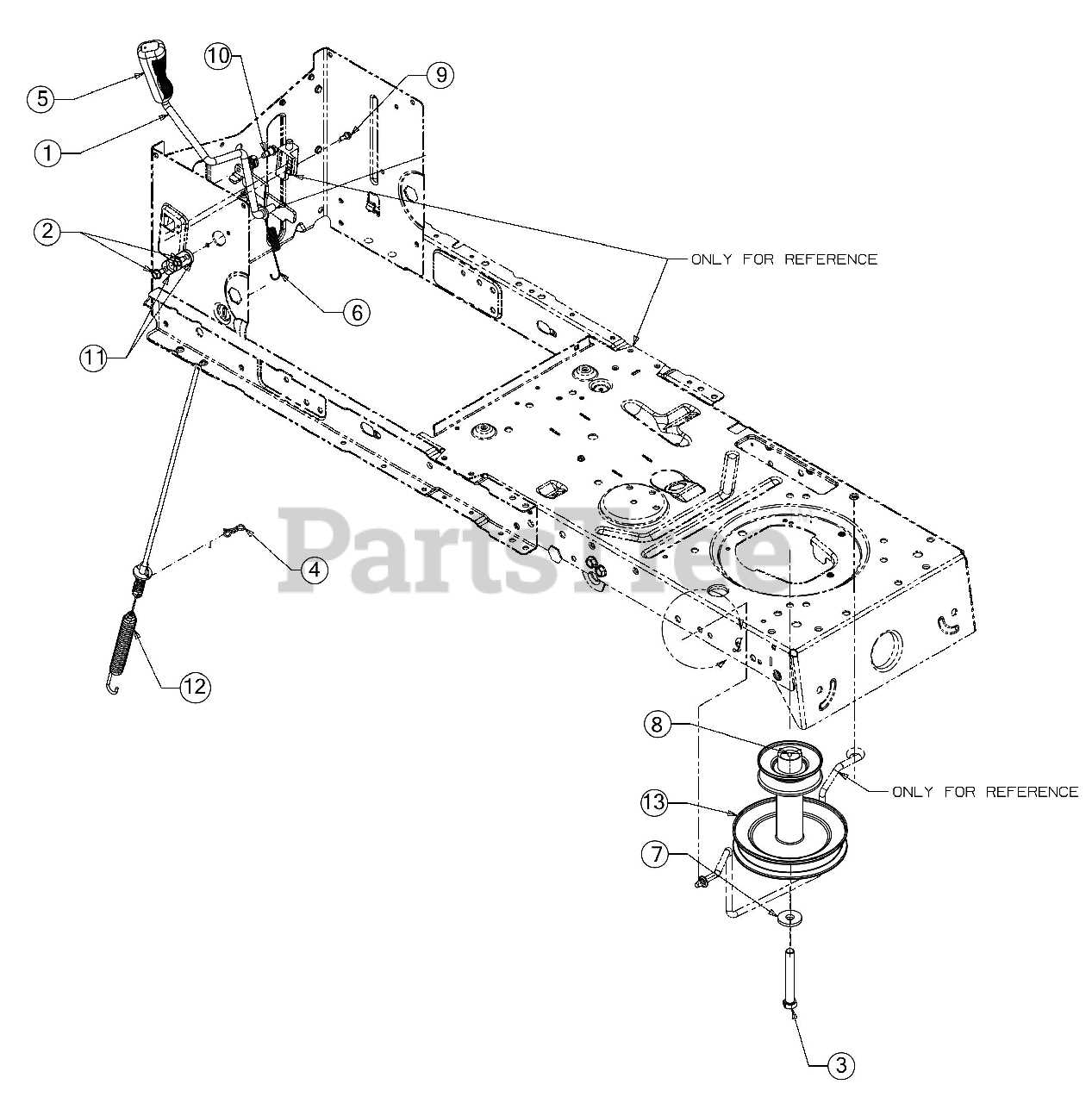 yard machine lawn mower parts diagram