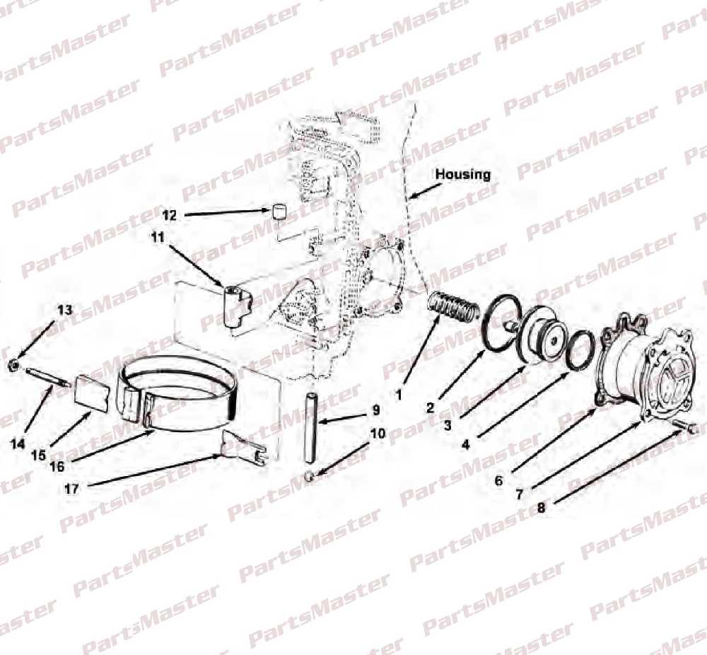 ford c6 transmission parts diagram