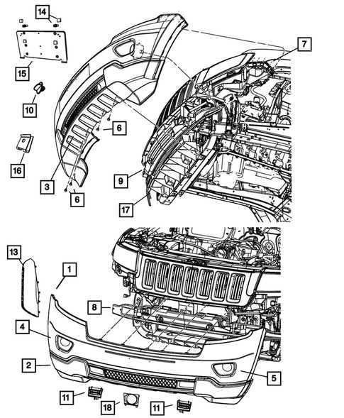 2011 jeep grand cherokee parts diagram