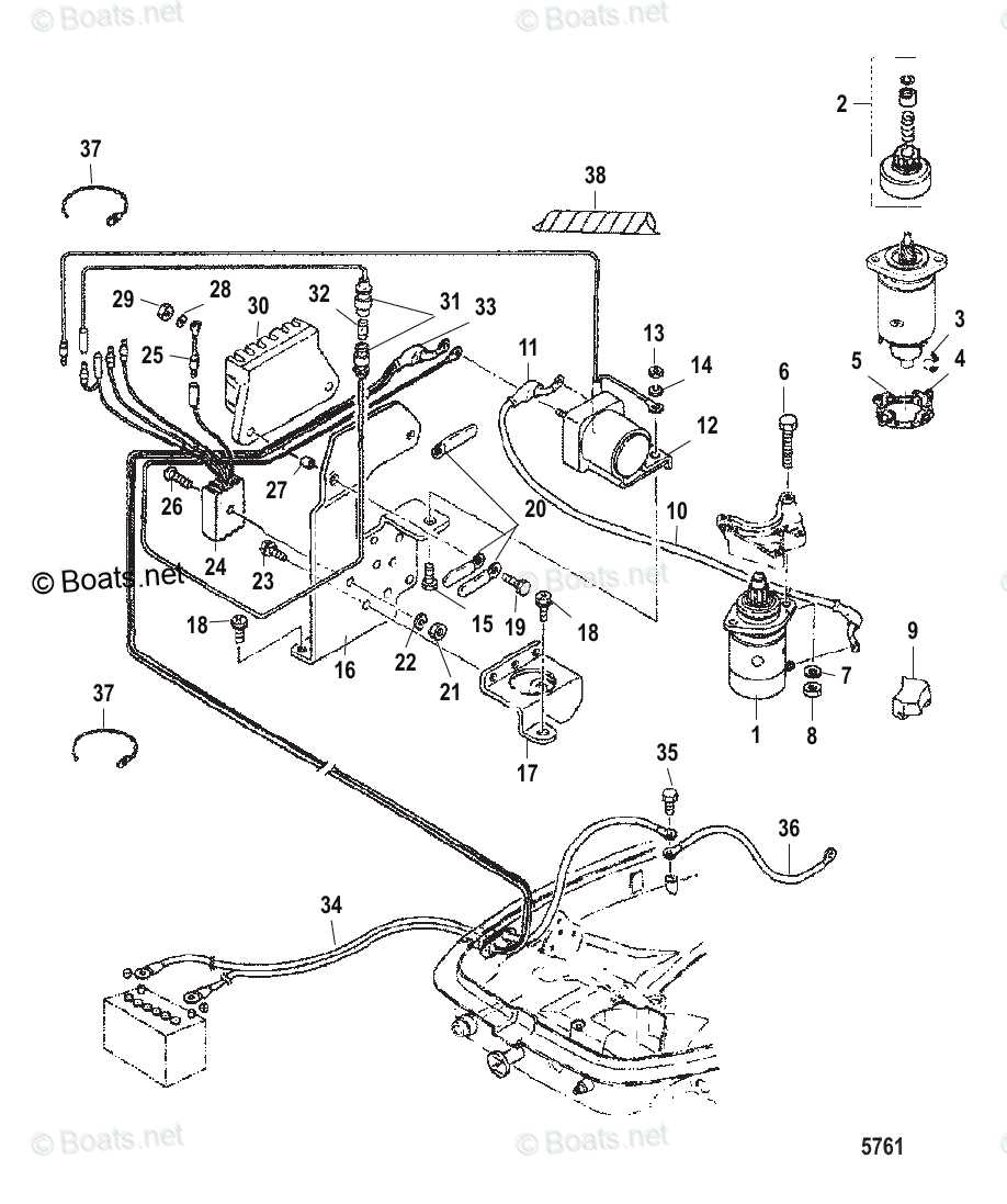 mercury 150 parts diagram