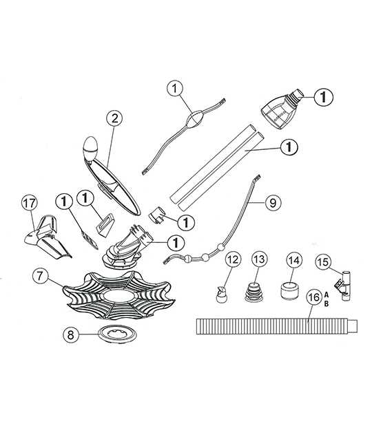 the pool cleaner parts diagram