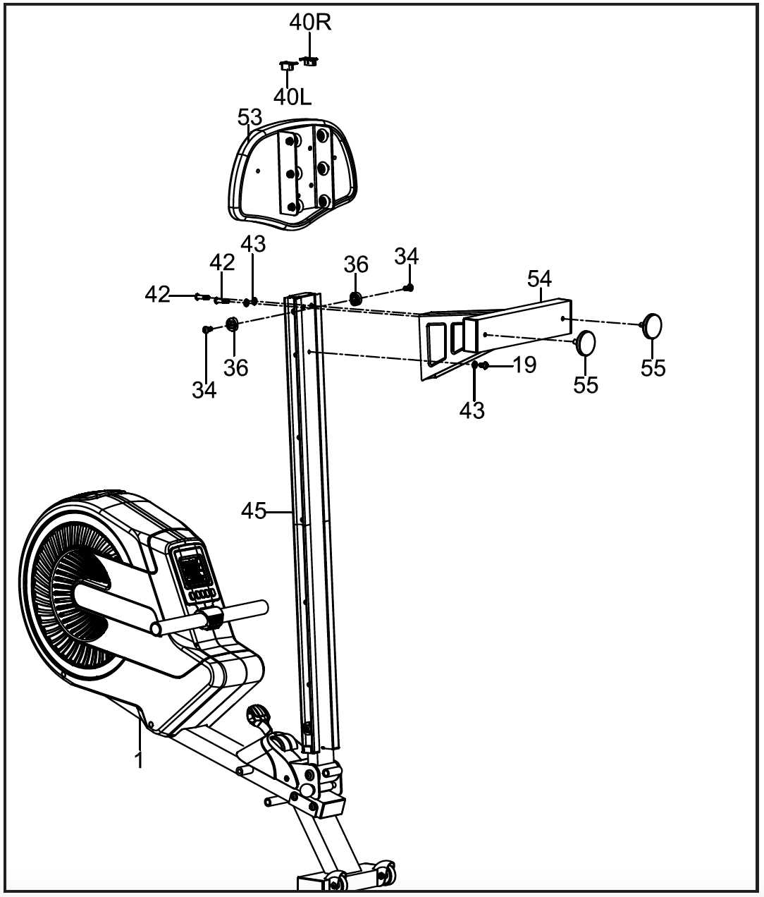 precor parts diagram