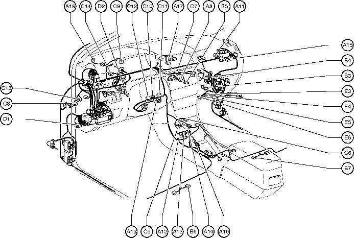 2004 toyota corolla engine parts diagram