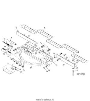 john deere 1200a parts diagram