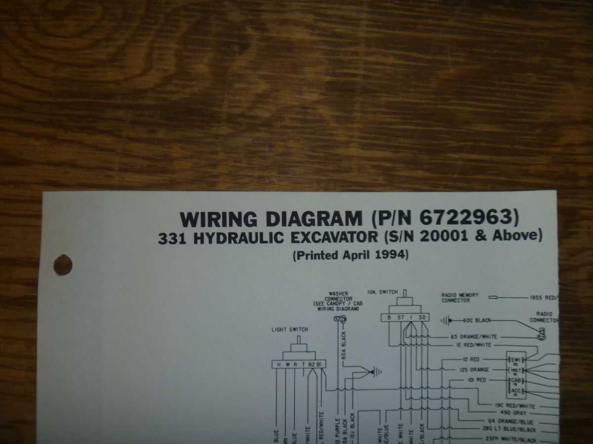 bobcat 331 parts diagram