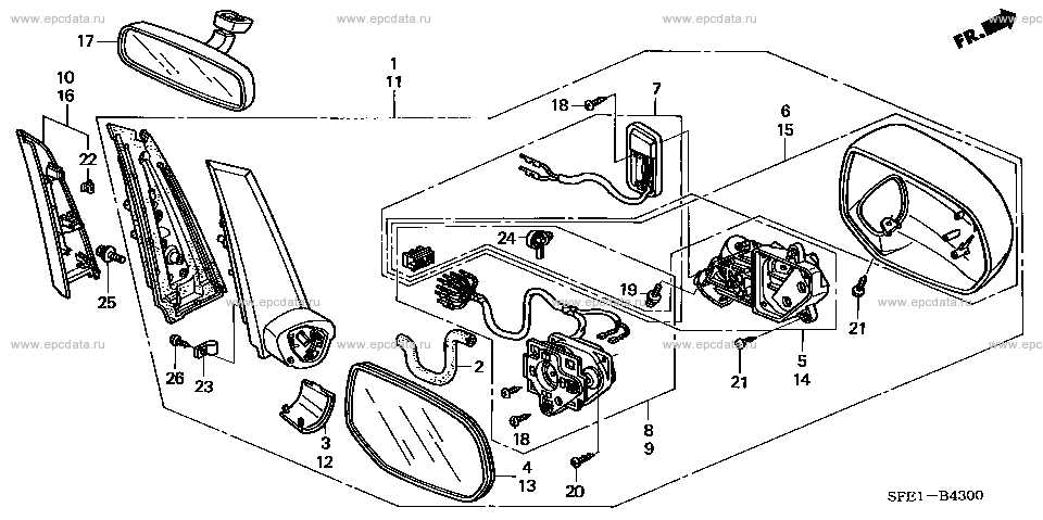 honda odyssey parts diagram