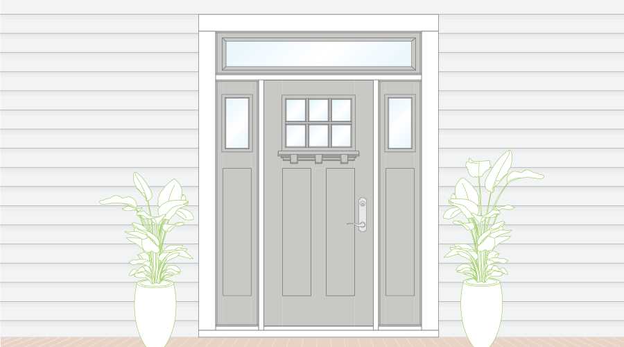 french door parts names diagram