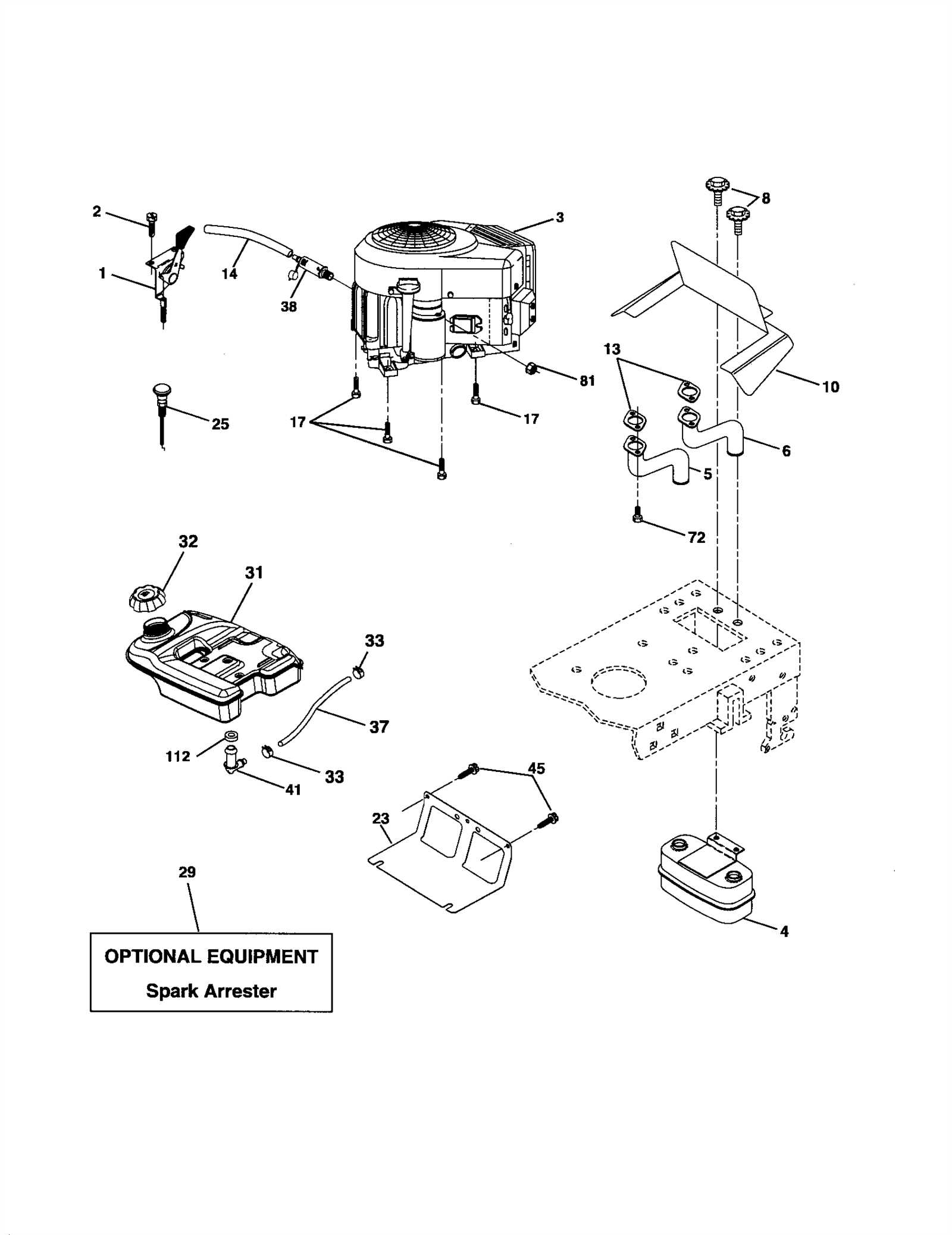 yth2448t parts diagram