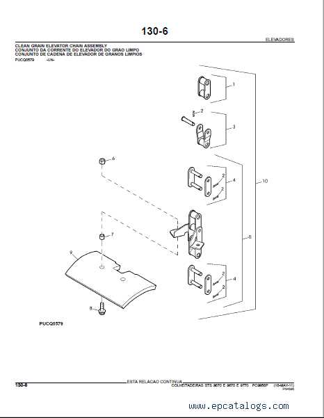 john deere 9770 parts diagram