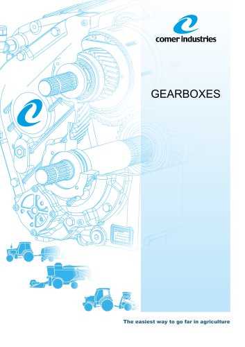 comer gearbox parts diagram